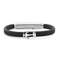 Armband Amen Herr Acciaio uomo in Gummi ACBR16989 - ACBR16989